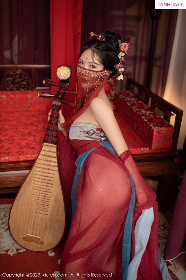 陈若依 抖娘利世 [XiuRen]高清写真图 2023.01.18 No.6154 利世 古装美腿第11张图片